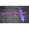Crystalwing Dragon ~ 3D Printed ~ Articulating ~ Fidget Toy