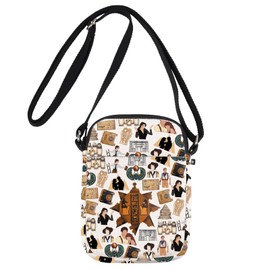 G2TUP Movie Crossbody Bag Movie Gifts O'Connell Tours Gifts Rick O'Connell Gifts Movie Shoulder Bag (Mian Horse Monkey)