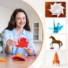 MECCANIXITY 75 Sheets Origami Paper Double Sided 3x3 Inch(7x7cm) 70GSM