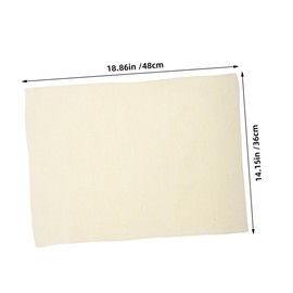 NOLITOY 4pcs Bread Proofing Cloths Reusable Baking Towels for Sourdough Baguettes Nonadhesive Breathable for Loaves Pastry