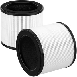 HAPF360 Type J Filter Replacement, Compatible with Holmes True HEPA 360 Air Purifier HAP360W and Bionaire True HEPA 360° Air Purifier
