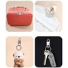 8Pcs Anti Theft Zipper Clips Small Double Carabiner Clip Alloy