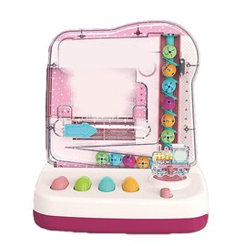Rolling Track Ball Game Machines Toys Interactive Educational Cute Ideal Gift Rolling Track Ball Toys for Boys Girls Pink