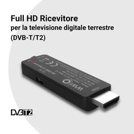 WWIO Trinity T2 TV Stick RCU 2 in 1