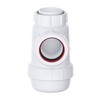 Shallow Bottle Trap 40mm 1-1/2" with Anti-Slip Ring, Space Saving