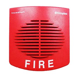 SIMPLEX 4901-9820 Horn 24 CD Wall Mounting True Alert, Red