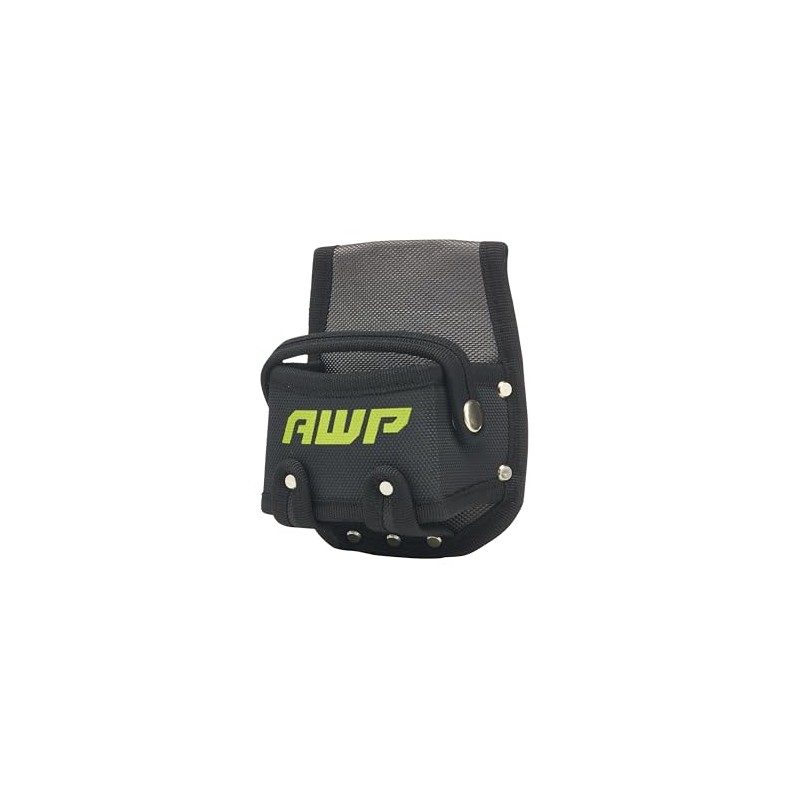 AWP Tape Measure Pouch with Metal Belt Clip and Tunnel
