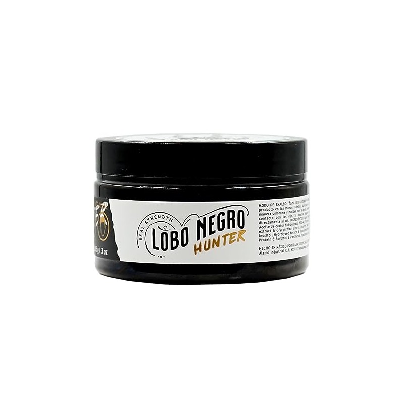 Lobo Cera Brillante Lobo Negro Hunter