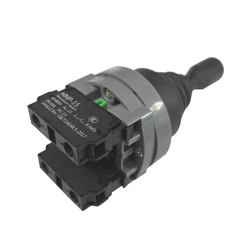 GUUZI Joystick Switch Controller 2 Position 2NO Momentary Type 150V/250V/380V