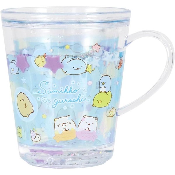 Tees Factory SG-5526629SU Sumikko Gurashi Water Cup, Sumikko and Mikko