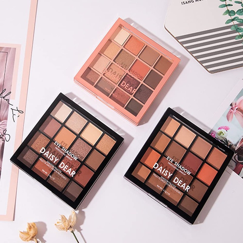 16 Colors Eyeshadow Palette, Professional Matte Eyeshadow Makeup Palette Pigmented