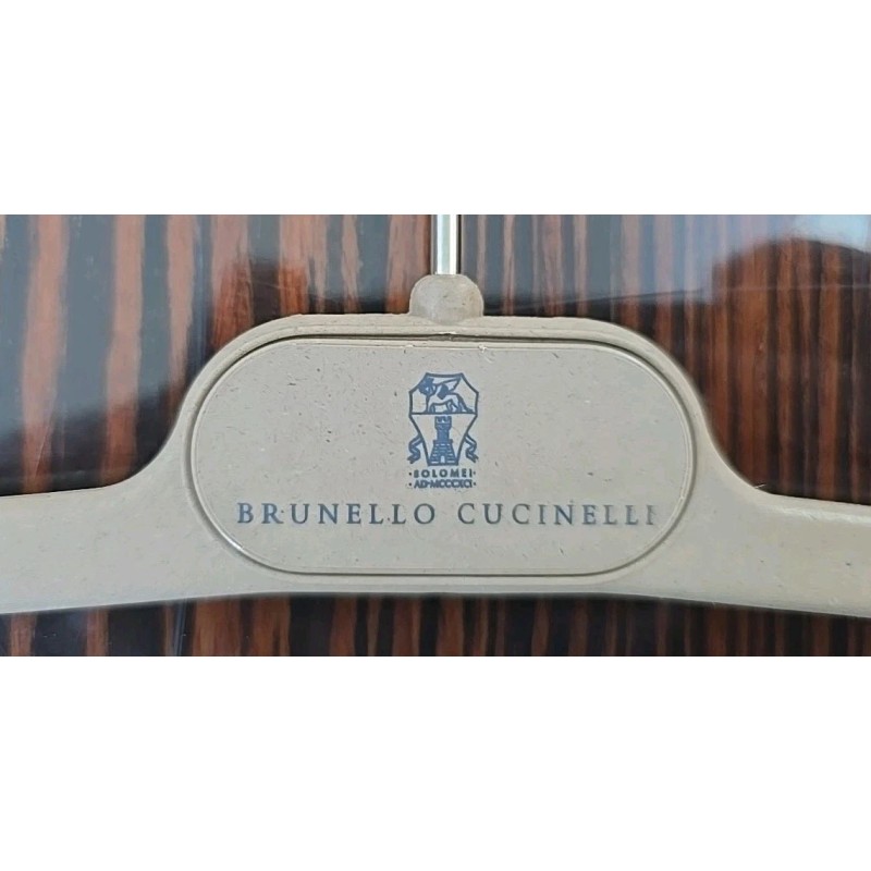 Brunello Cucinelli Heavy Duty Coat 15.5” Suit Hanger And Trouser