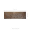 MSI Marza Rust 4 in. x 12 in. Glossy Ceramic