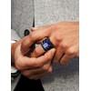 Bestyle Mens Black Ring Gothic Demon Evil Dragon Claw Blue