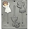 Candy Molds N More Angel Lollipop Chocolate Candy Mold Christmas 2102