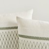 ZeeMart 2 Packs Cotton Boho Throw Pillow Covers 16x16 Inch