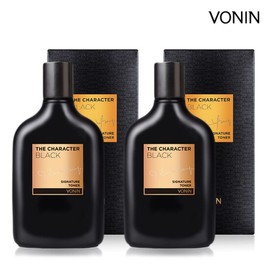 Bonin The Character Black Signature Toner 140ml 2 / 보닌 더캐릭터 블랙 시그니처 토너 140ml 2개