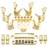Swhmc Swhmc Gold Guitar Parts Set Saddle Bridge Tune-O-Matic Tailpiece