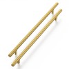 Haliwu 10 Pack Cabinet Handles Brass Gold Cabinet Pulls 10
