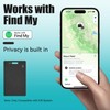 Qoosea Bluetooth Schlüsselfinder Objektfinder Brieftaschen-Tracker(Nur für iOS) für Geldbörse Schlüsselfinder