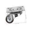 ABOOFAN 4pcs Mini Swivel Caster Wheels Rotation for Furniture Electronic
