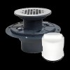Sioux Chief 821 Series 2 In. Caulk Plastic Stainless Steel