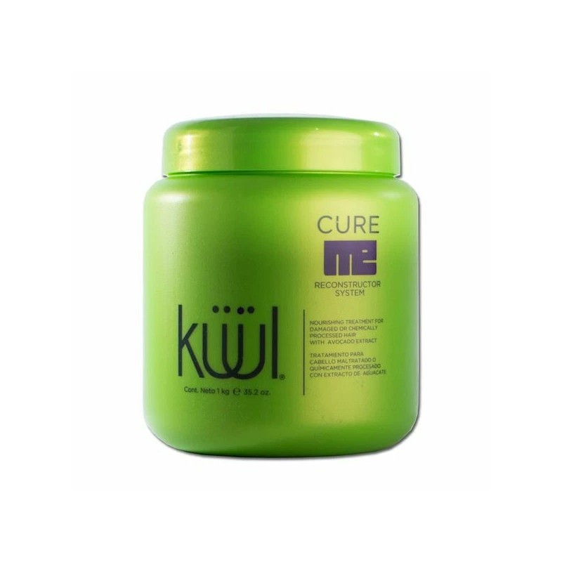 KUUL Cure Me Reconstructor System Cream Damaged Hair Avocado Extract