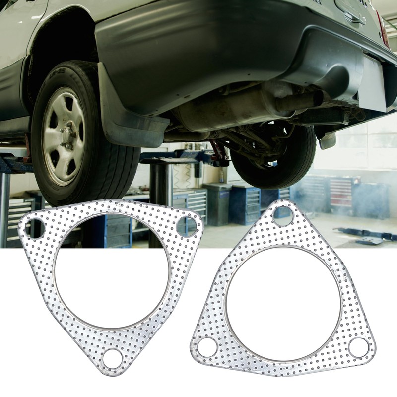 YGQ 3" Exhaust Gaskets Exhaust Gasket 3 Bolt 3" Muffler