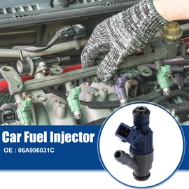 ACROPIX Car Fuel Injector Nozzle Replacement Fit for Volkswagen Beetle 2.0L 1998-2000 No.06A906031C - Pack of 1