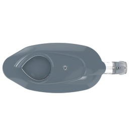 Standard PearlCo Water Filter (Grey) with 1 Classic Filter Cartridges - Reduction of Limescale, Chlorine, Lead & Copper - Compatible with Brita Classic - Made in EU