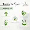 Inulina de Agave Organica 500 g | Fibra Prebiótica en