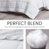 Quilted Down Alternative Comforter - King Size, All Season White