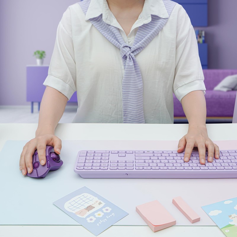 seenda Wireless Trackball Mouse, Ergonomic Mouse Bluetooth - Rollerball Mouse