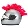PAXLamb Helmet Hawks Motorcycle Helmet Mohawk Wigs Helmet Mohawk Wig