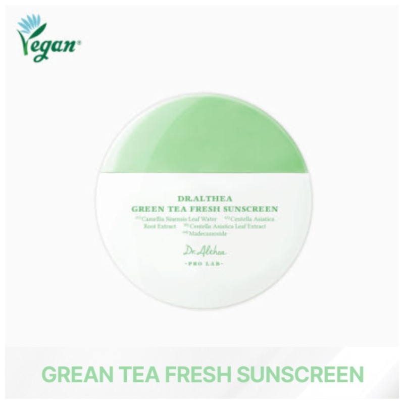 DR.ALTHEA Sunscreen SPF50+ PA++++ 45ml [Green Tea Fresh / Aqua