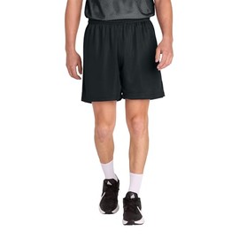 SPORT-TEK Unisex PosiCharge Mesh 7 Short Black