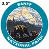 Banff National Park of Canada Decorative Car Truck Window Sticker