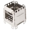 Portable Stove with Carrying Case, Stainless Steel Folding Stove Wood