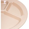 Carlisle FoodService Products Divided Plate with 3 Compartments for Home