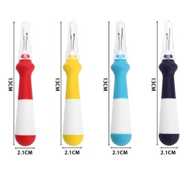 4PCS Seam Ripper， Mending Remover Thread Tool，Seam Rippers for Sewing ，Quick Sewing Remover Sewing Tool （4 Color）