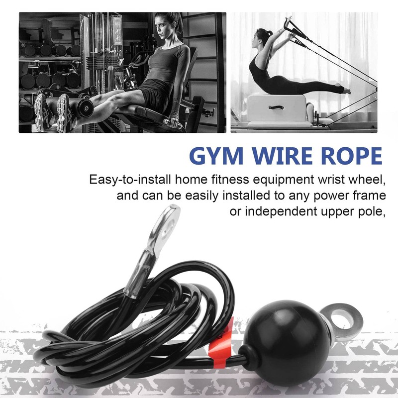 1.8M Gym Wire Rope Heavy Duty Steel Wirerope for Home