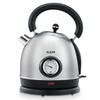 Retro Electric Water Kettle 1.8L Stainless Steel for Boiling Water