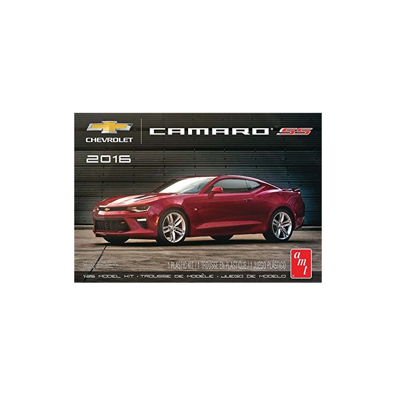 AMT AMT979 1:25 2016 Garnet Red Chevy Camaro SS Model
