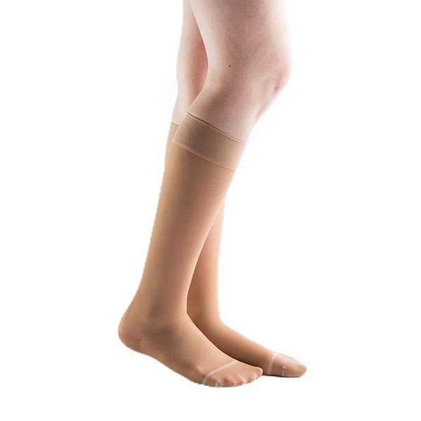 Actifi Women's Sheer 20-30 mmHg Compression Stockings, Knee High Firm Support