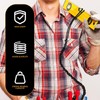 Tool Lanyard with Heavy Duty Carabiner and Adjustable Loop End