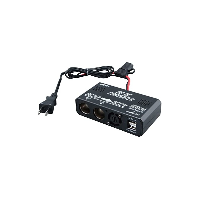 Jet Inoue 502250 DC Converter Socket with USB Outlet Type
