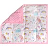 Weighted Lap Pad for Kids Sensory 5 lbs (Unicorns, 5