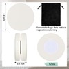 Jetec 6 Pairs Round Magnetic Curtain Weights Shower Strong Magnets