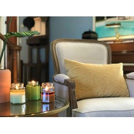 Rainier’s Gifts Hex Scented Candle (Pacific Island Gardenia) - Aromatherapy, 5.5 oz, 25-35 Hours Average Burn Time