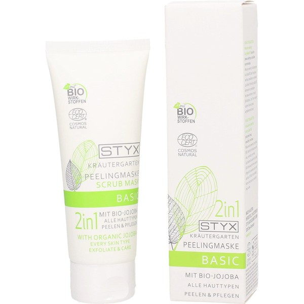 STYX Kräutergarten 2-in-1 Peeling Mask with Organic Jojoba, 70 ml